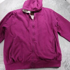 C.E. Schmidt Work Wear Fit For HER Women's 2XL Rose Pink Full Zip Sherpa Lined
